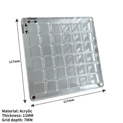 Clear Acrylic Shell Organizer